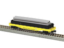 PREORDER Lionel 2454100 HO 40' Flatcar w/Wood Sides (Gondola) & Pipe Load - Ready to Run - Bethlehem Steel
