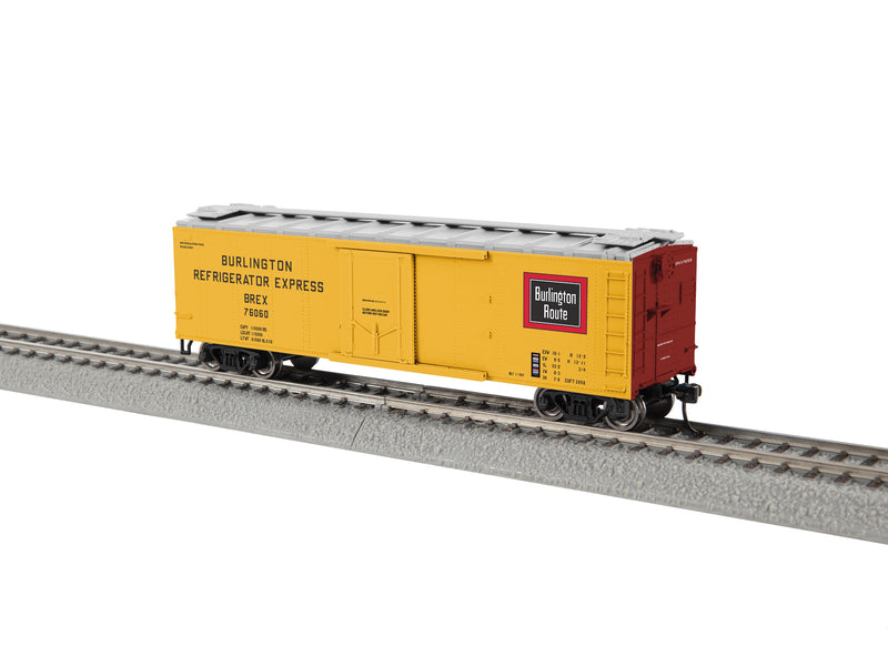 PREORDER Lionel 2454170 HO 40' Steel Reefer - Ready to Run - Chicago, Burlington & Quincy