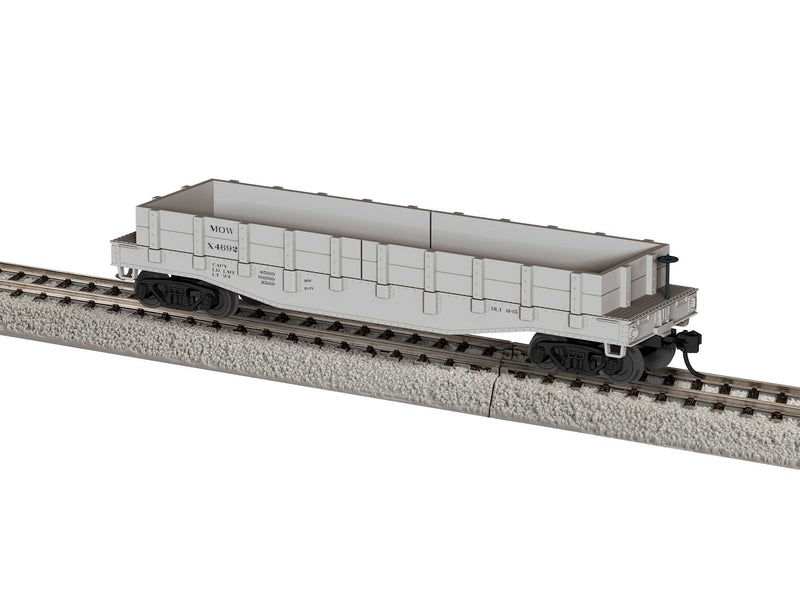 PREORDER Lionel 2454280 HO 40' Flatcar w/Wood Sides (Gondola) - Ready to Run -- Maintenance of Way