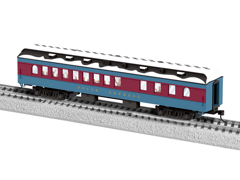 PREORDER Lionel 2455030 HO Heavyweight Diner - Ready to Run - The Polar Express(TM) -- The Polar Express (blue, red)