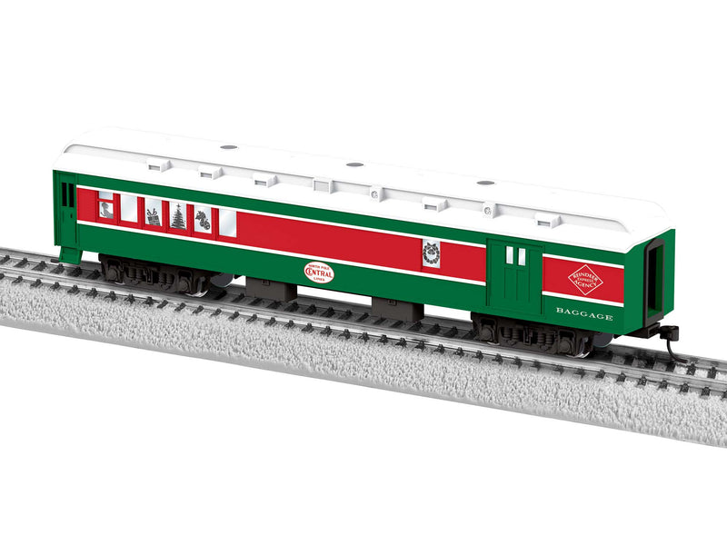 PREORDER Lionel 2455200 HO Heavyweight Combine - Ready to Run -- North Pole Central (green, red, white)