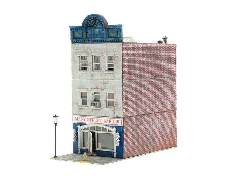 PREORDER Lionel 2467020 HO Barber Shop - Kit - 2-7/8 x 6 x 6"  7.3 x 15.2 x 15.2cm