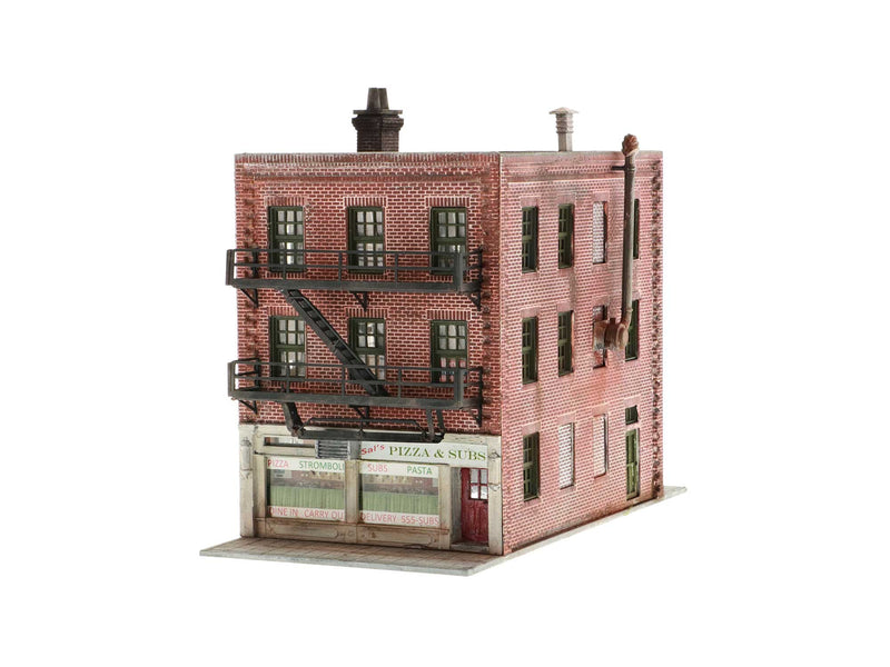 PREORDER Lionel 2467040 HO Pizza Parlor - Kit - 3-1/2 x 7 x 5-1/2"  8.9 x 17.8 x 14cm