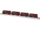 PREORDER Lionel HO 2474131 G38B Ore Car, Conrail (Brown B) 4 Pack 1 Road