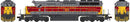 PREORDER Bowser HO 24885 GMD SD40, Standard DC, Executive Line, Algoma Central 182 (gray, maroon, yellow)
