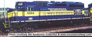 PREORDER Bowser HO 24907 GMD SD40, Standard DC, Executive Line, Dakota, Minnesota & Eastern 6069 (blue, yellow)