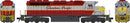 PREORDER Bowser HO 24927 GMD SD40, Standard DC, Executive Line, Canadian Pacific 5502 (gray, maroon, Small Rear Number, No Ditch Lights)