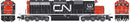 PREORDER Bowser HO 24957 GMD SD40 with Dynamic Brakes, Standard DC, Executive Line, Canadian National 5003 (black, red, white, Large Noodle Logo)