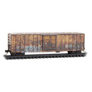 Micro-Trains N 02544196 Weathered 50' Rib Side Box Car, Sabine River & Northern Ex-Cadiz