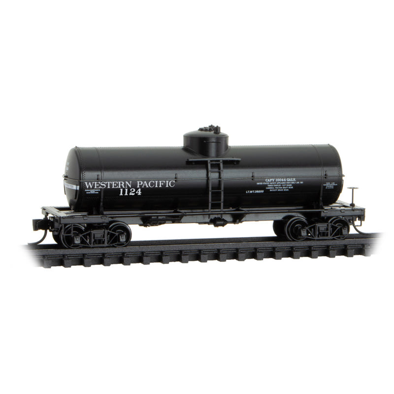 Micro-Trains N 06500346 39' Single Dome Tank Car, Western Pacific