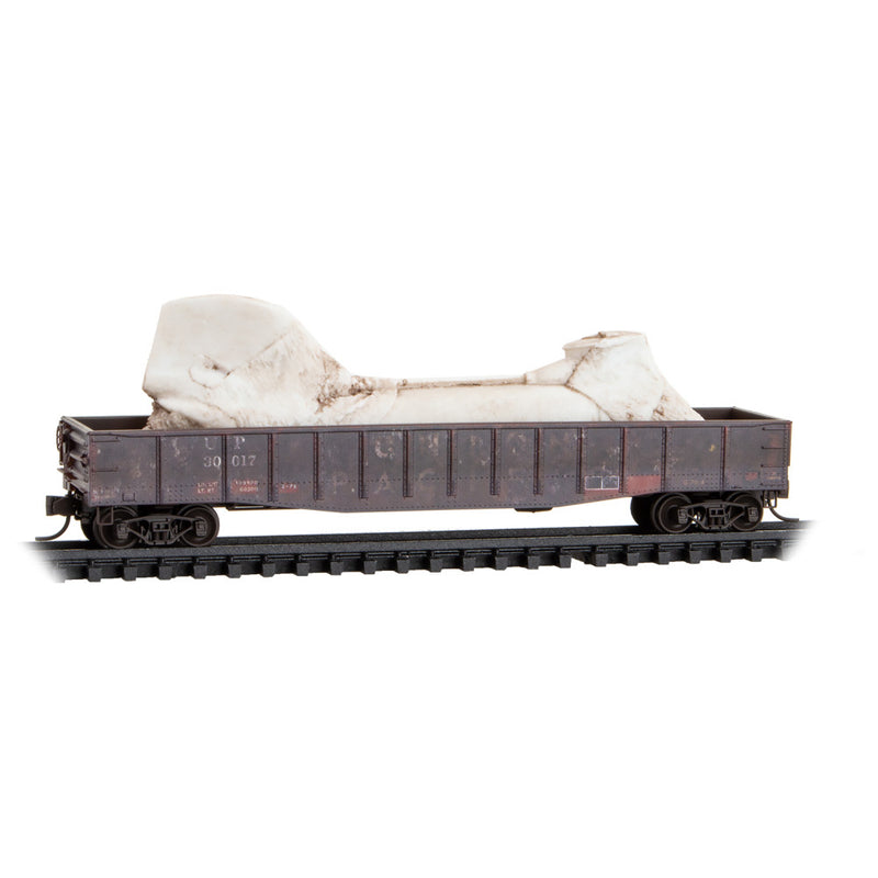 Micro-Trains N 10544271 Weathered 50' Steel Side Gondola, Union Pacific