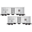 Micro-Trains N 983 02 278 Bulk Sugar Car 2-Pack, Western Pacific