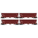 Micro-Trains N 983 00 237 ACF 3-Bay Center Flow Covered Hopper with Elongated Hatches, Atchison Topeka & Santa Fe