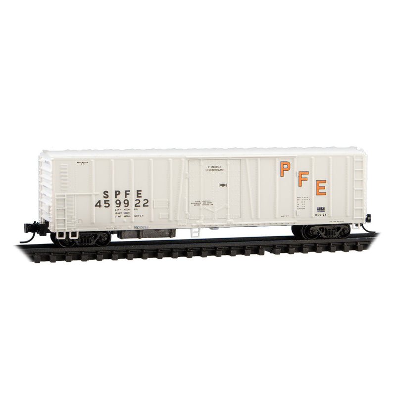 Micro-Trains N 081 00 080 PC&F Class R-70-13 Steel Mechanical Reefer No Roofwalk, Pacific Fruit Express