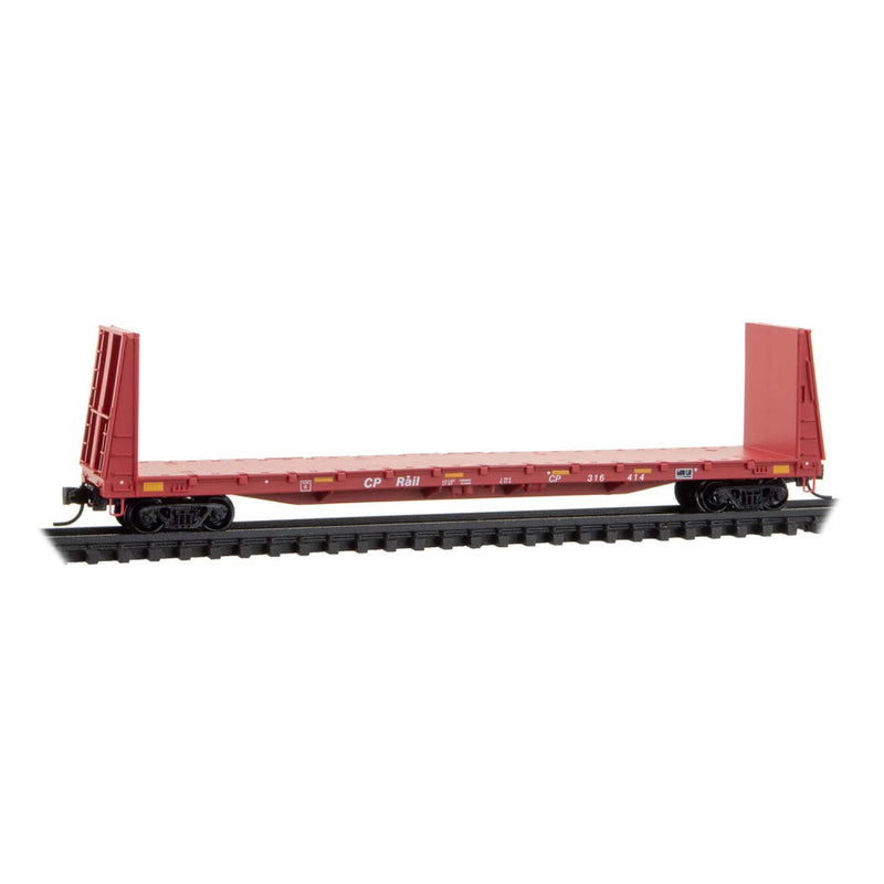 Micro-Trains N 05400451 61' Bulkhead Flatcar, Canandian Pacific