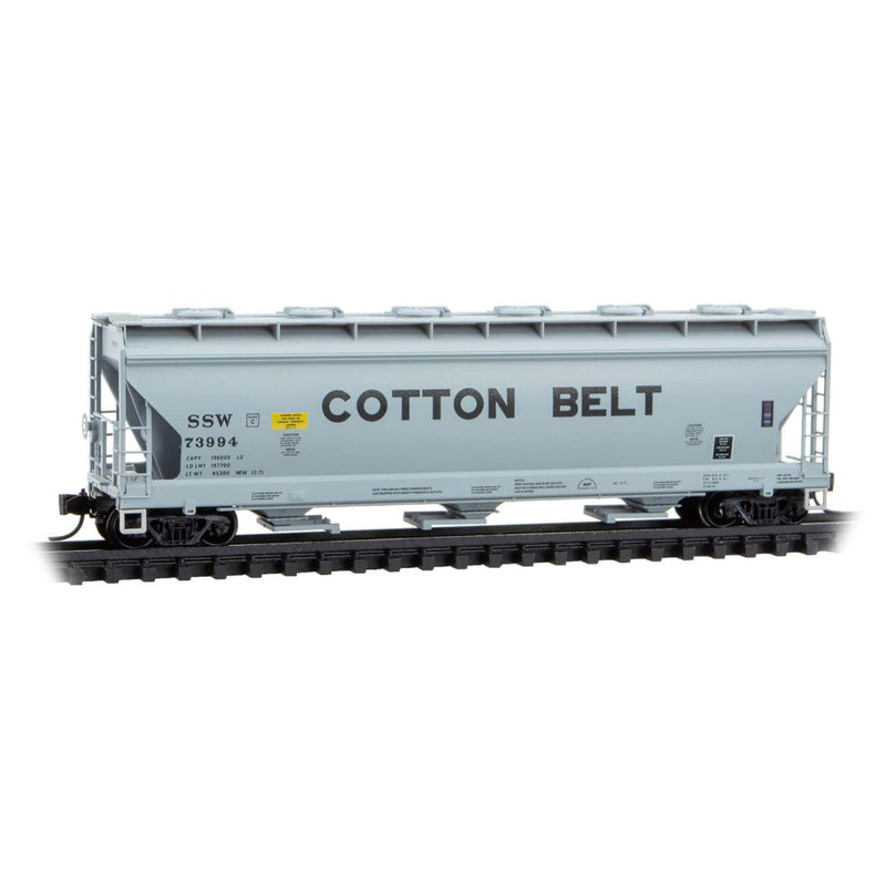Micro-Trains N 09300210 3-Bay Covered Hopper, St. Louis Southwestern