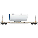 Micro-Trains N 05444471 61' Bulkhead Flatcar, PEYX Wind Turbine Consist