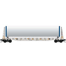 PREORDER Micro-Trains N 05444473 61' Bulkhead Flatcar, PEYX Wind Turbine Consist