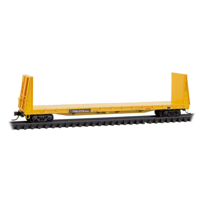 Micro-Trains N 05400461 61' Bulkhead Flatcar, TTPX