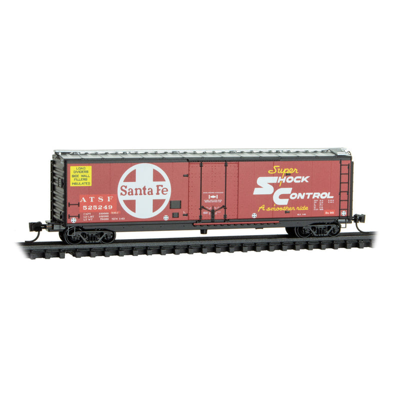 Micro-Trains N 03200620 50' Standard Boxcar, Atchison Topeka & Santa Fe