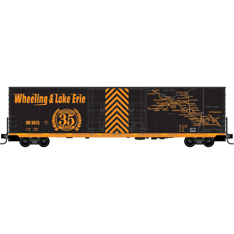 PREORDER Micro-Trains N 10200330 60' Boxcar, Wheeling & Lake Erie