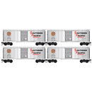 PREORDER Micro-Trains N 98300242 40' Standard Boxcars Runner Pack, Southern Pacific