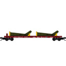 PREORDER Micro-Trains N 983102292 57' Converted TOFC Flat Car Without Trailer With Helicopter Load, Atchison, Topeka & Santa Fe