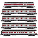PREORDER Micro-Trains N 98302290 Passenger Car Set, Erie Lackawanna (5-Pack)