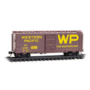 Micro-Trains N 02000517 40' Standard Boxcar, Western Pacific