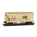 Micro-Trains N 09200640 2-Bay Covered Hopper, CSX