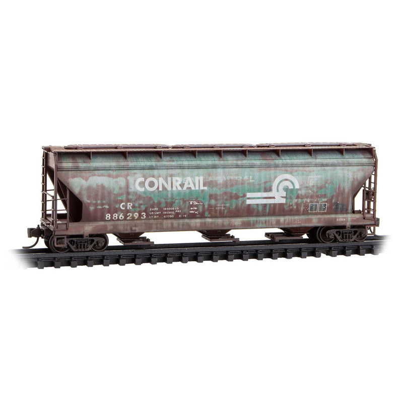 Micro-Trains N 09444960 2-Bay Covered Hopper, Conrail ex-Penn Central ex-NYC