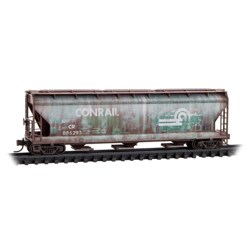 Micro-Trains N 09444960 2-Bay Covered Hopper, Conrail ex-Penn Central ex-NYC
