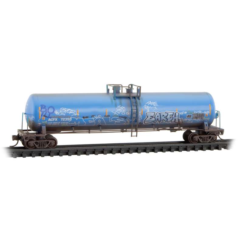 Micro-Trains N 98305101 Weathered 56' General Service Tank Cars, American Car & Foundry (3-Pack)