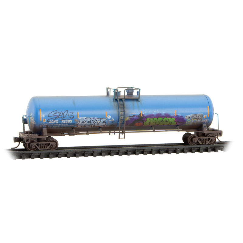 Micro-Trains N 98305101 Weathered 56' General Service Tank Cars, American Car & Foundry (3-Pack)