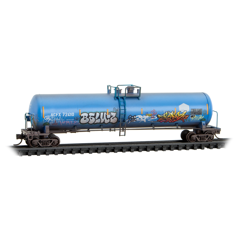 Micro-Trains N 98305101 Weathered 56' General Service Tank Cars, American Car & Foundry (3-Pack)