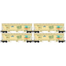 PREORDER Micro-Trains N 98300244 3-Bay Covered Hopper Runner Pack, Columbia Basin Grain Train