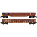 PREORDER Micro-Trains N 98302293 50' Steel Side Gondolas, Conrail Beyond Conrail Family Tree CR-NS & CR-CSX (2-Pack)
