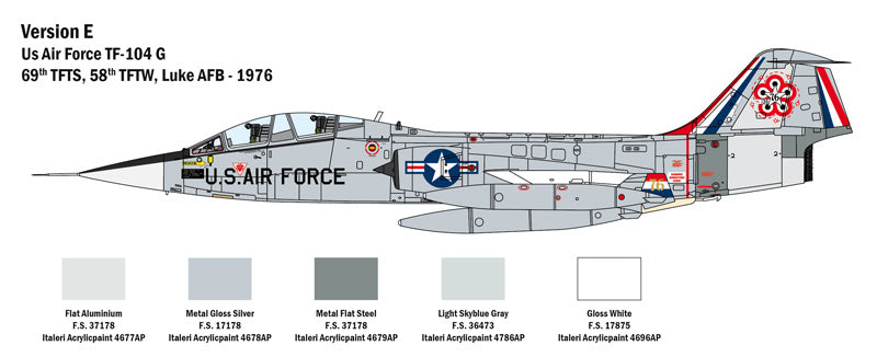 Italeri 2509 - SCALE 1 : 32 TF-104 G Starfighter