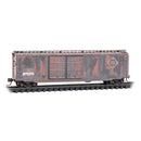 Micro-Trains N 03444500 Weathered 50' Standard Boxcar, Conrail ex-Lehigh Valley
