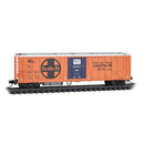 Micro-Trains N 07000120 Rib Side Mechanical Reefer, Atchison Topeka & Santa