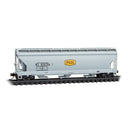 Micro-Trains N 09400980 3-Bay Covered Hopper, Norfolk Southern