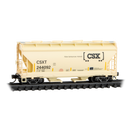 Micro-Trains N 09200650 2-Bay Covered Hopper, CSX