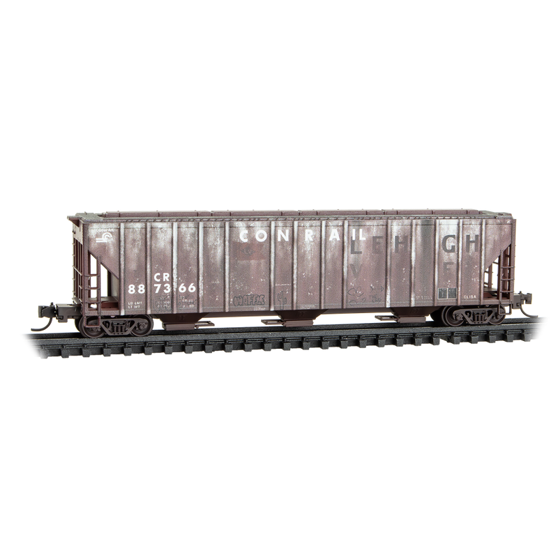 Micro-Trains N 09944400 Conrail Family Tree 3-Bay Covered Hopper, Conrail ex-Lehigh Valley