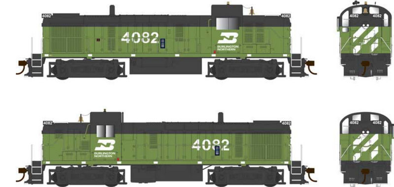 Bowser 25186 RS-3 Phase 3 BN 4082, HO