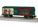 PREORDER Lionel S 2519010 American Flyer Boxcar, Christmas 2025 | 62.99