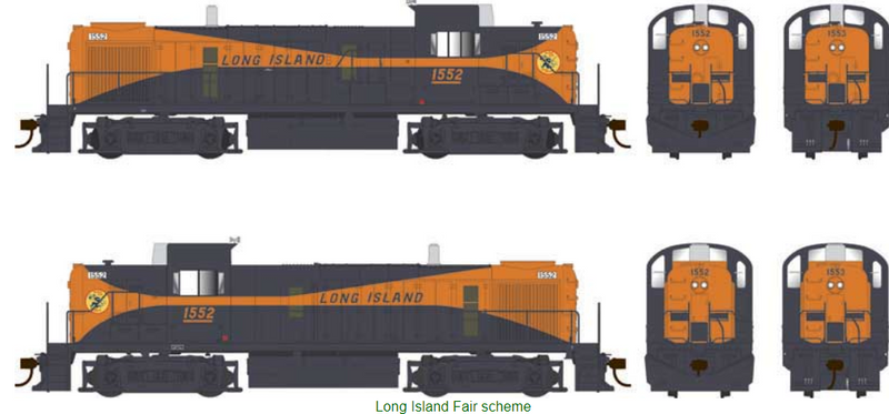 Bowser 25199 RS-3 Phase 3 Long Island Fair scheme Cab