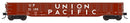 Trainworx N 2520732 52'6" Corrugated Gondola, Union Pacific