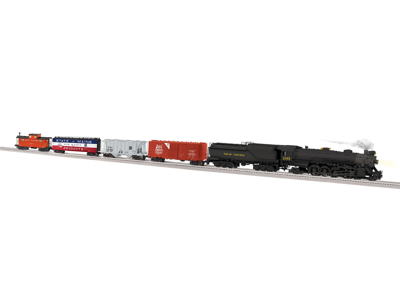 PREORDER Lionel 2-522040 O Minuteman Freight Train-Only Set - 3-Rail - Legacy Sound, Smoke & Control -- New Haven 4-8-2