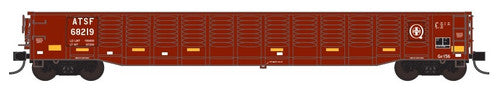 Trainworx N 25225-14 Corrugated 52' 6" Gondola, Santa Fe