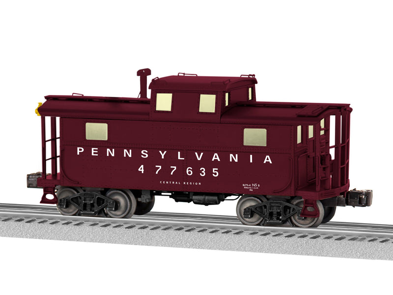 PREORDER Lionel 2-526050 O PRR Class N5 Cupola Caboose w/Lights - 3-Rail - Ready to Run -- Pennsylvania Railroad